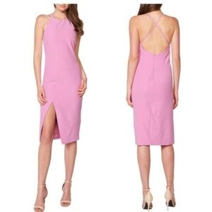 NWT Bardot periwinkle halter dress Sz small S